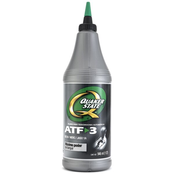 ACEITE ATF 3 QUAKER STATE 946ML